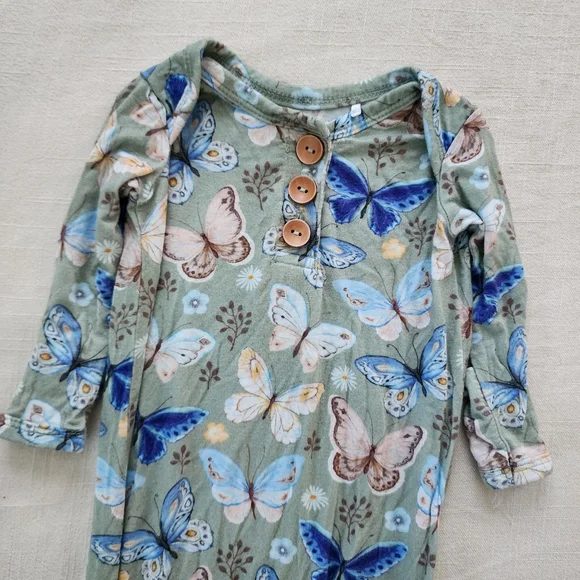 Posh peanut butterfly sleep sack gown - Picture 2 of 4